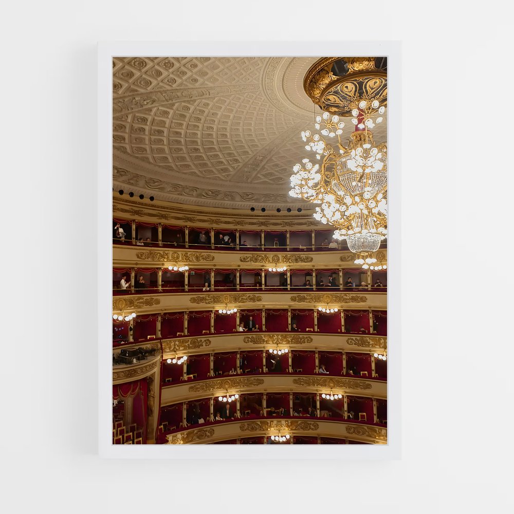 Poster La Magie de La Scala – affiche Danse (vue 3)
